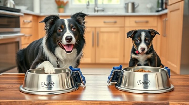 Preventing food aggression between dogs