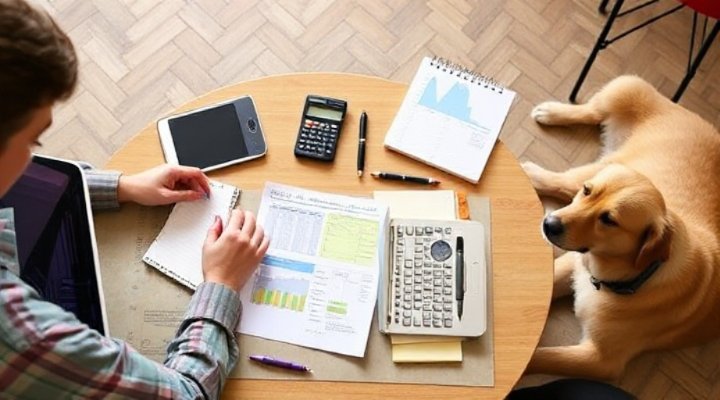 Financial planning for service dog training costs
