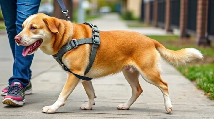 No-pull harness for dog training