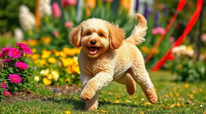 Poodle, an intelligent and low-shedding breed for new owners