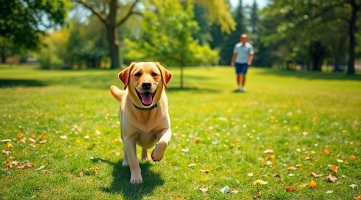 Labrador Retriever, one of the best dog breeds for first-time owners
