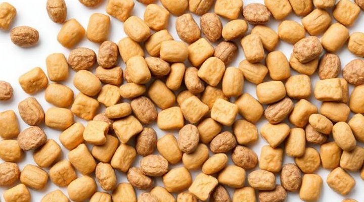 Close-up of Diamond Naturals Dog Food showing natural ingredients