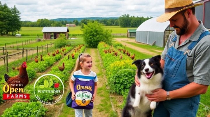 Sustainable farm where Open Farm sources ingredients