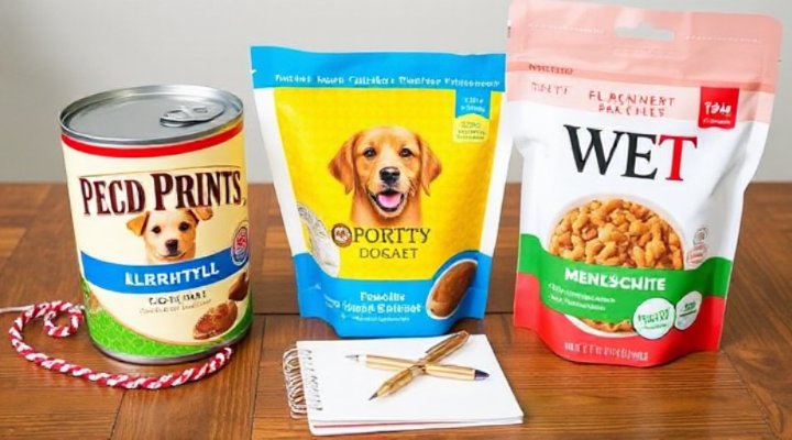 Comparison of different wet dog food brands for small breeds
