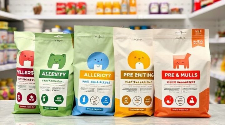 Customized pet food delivery for specific dietary needs