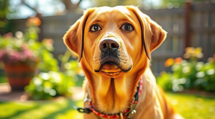 A healthy dog with a shiny coat, showcasing the benefits of human grade food