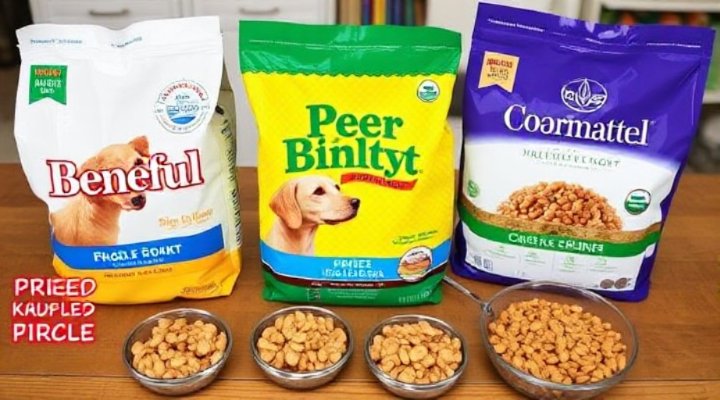 Comparison of Beneful with other dog food brands