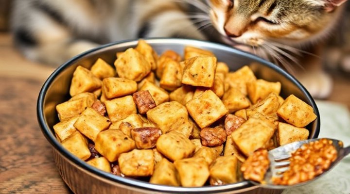 Sheba cat food tuna flavor close-up