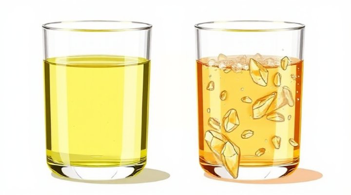 Comparison of cat urine samples