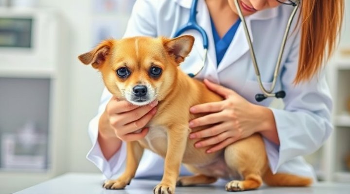 Veterinary care for dogs with digestive issues