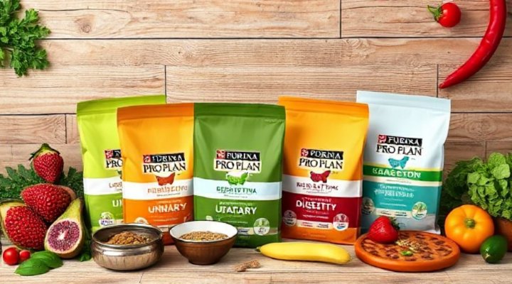 Range of veterinary therapeutic pet food options