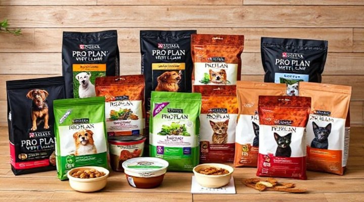 Complete range of Purina Pro Plan Veterinary Diet formulas for different health conditions