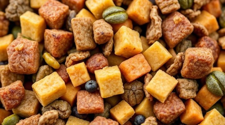 Close-up view of Ziwi Peak Air Dried Dog Food showing high-quality meat and natural ingredients