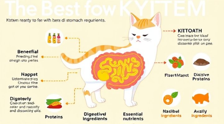 Best Kitten Food for Sensitive Stomach: Recommendations and Feeding Guide