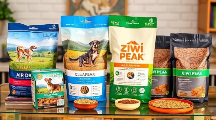 Comparison of Ziwi Peak with other premium dog food brands