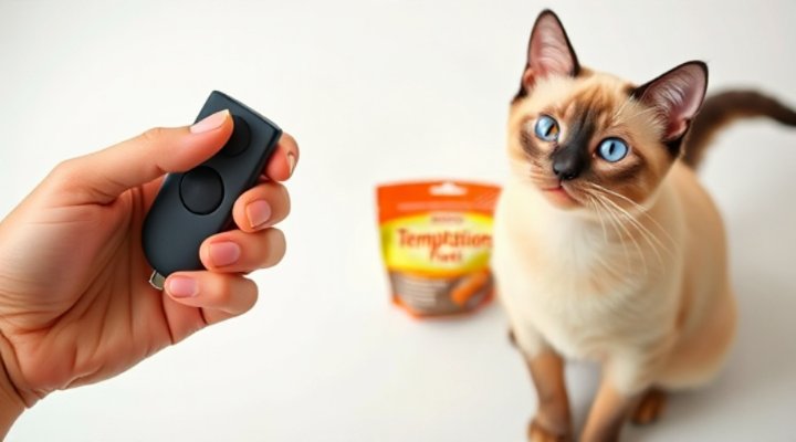 Combining clicker training with Temptations rewards