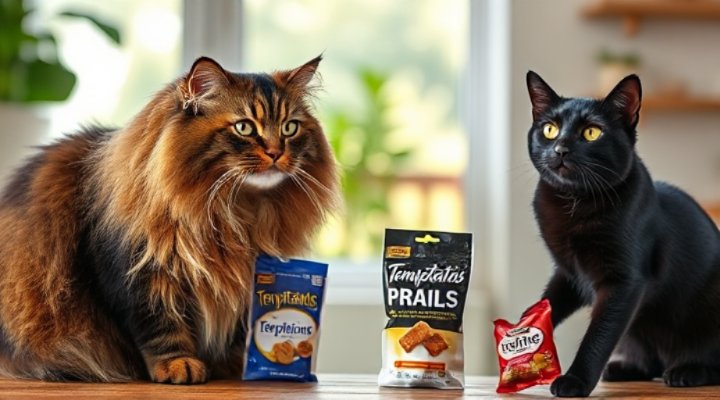 Effective Behavior Training Using Temptations Cat Treats