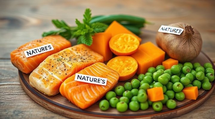 Close-up of hypoallergenic ingredients in Nature