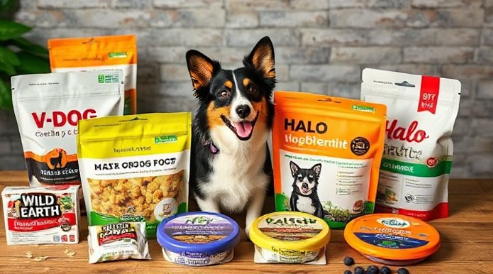 Top vegan dog food brand products collection