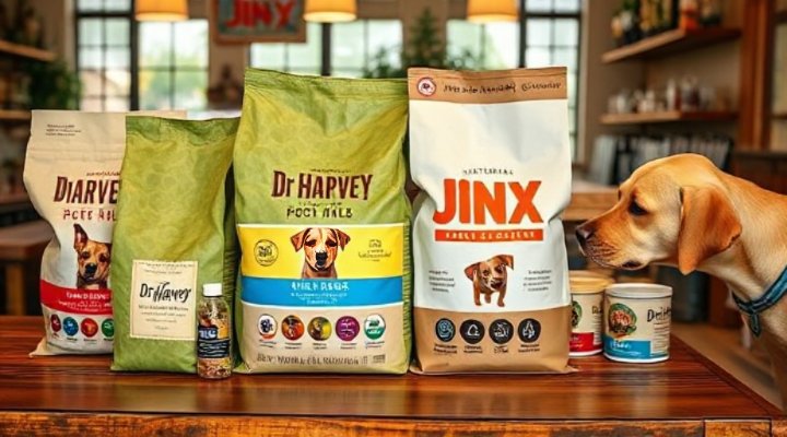 Comparison of Dr Harvey dog food ingredients with other brands for better nutrition understanding