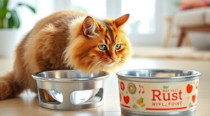 A healthy cat drinking water as part of its routine after consuming Rachael Ray cat food