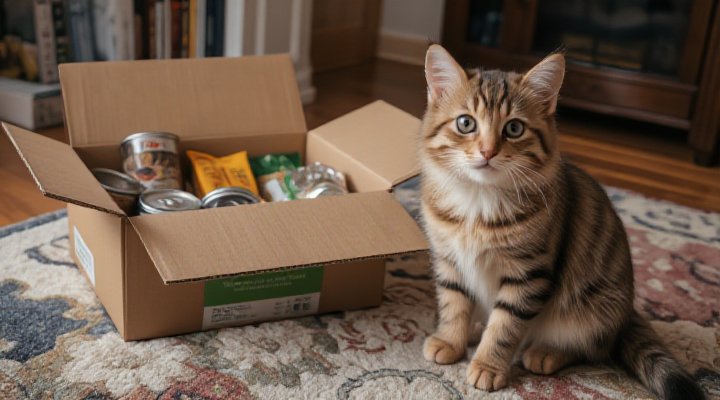 Cat Food Delivery Services Save Time and Ensure Feline Health