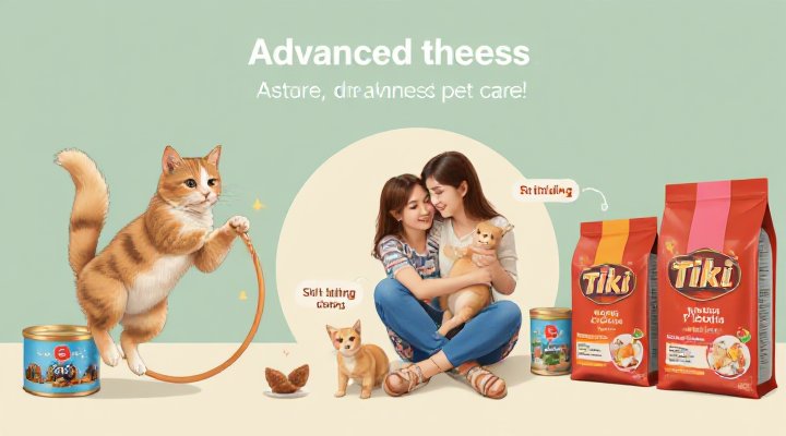 Illustration of Tiki cat food benefits for advanced pet care and skill enhancement
